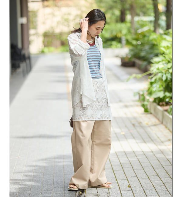 JOURNAL STANDARD「《予約》コードレース シャツ」|シャツ・ブラウス|