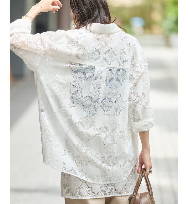 JOURNAL STANDARD「《予約》コードレース シャツ」|シャツ・ブラウス|