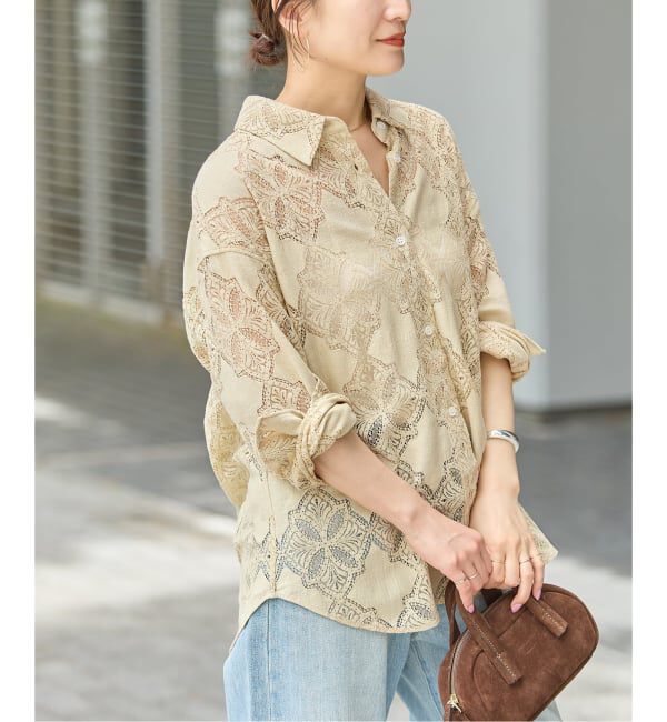 JOURNAL STANDARD「《予約》コードレース シャツ」|シャツ・ブラウス|