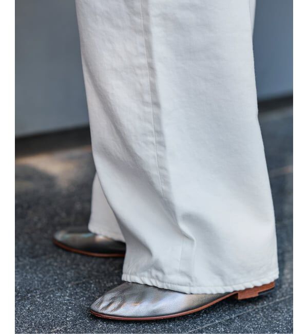 FRAMeWORK「ルーズストレートデニムパンツ」|デニム|