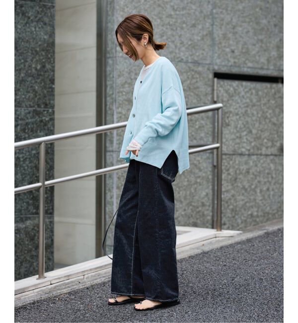 FRAMeWORK「ルーズストレートデニムパンツ」|デニム|