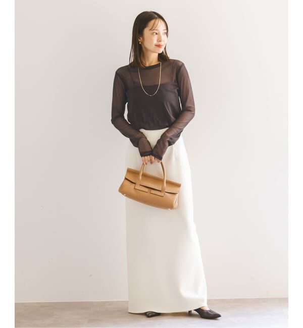 NOBLE「《追加》スキンチュールロングTシャツ」|Tシャツ・カットソー|