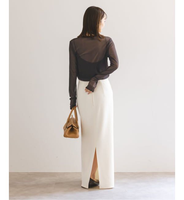 NOBLE「《追加》スキンチュールロングTシャツ」|Tシャツ・カットソー|