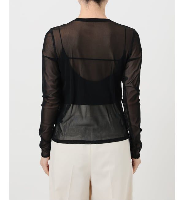 NOBLE「《追加》スキンチュールロングTシャツ」|Tシャツ・カットソー|