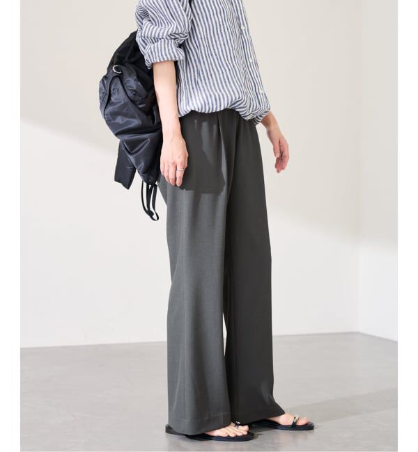 FRAMeWORK「≪新色 / 洗える / 追加≫ウォッシャブルイージースラックス」|スラックス|