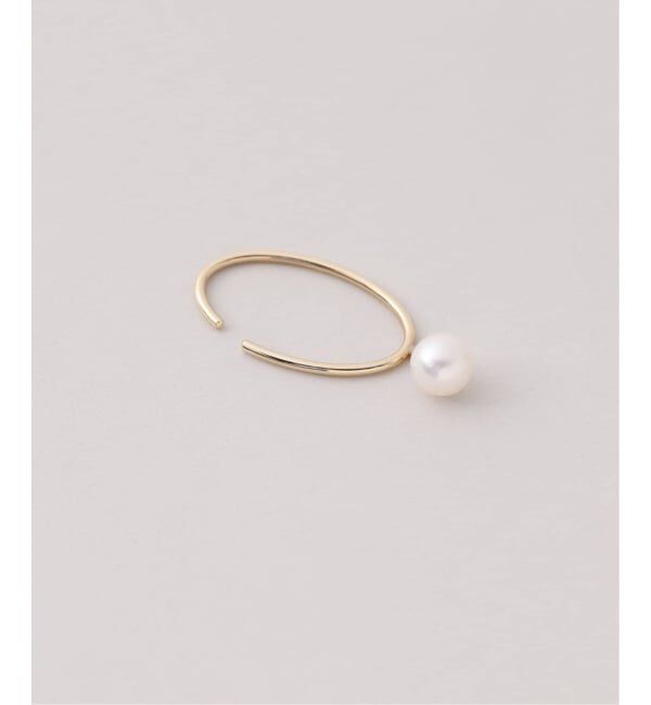 Lilas by Spick&Span「パールダエンイヤーカフ K10（片耳）」|イヤーカフ|