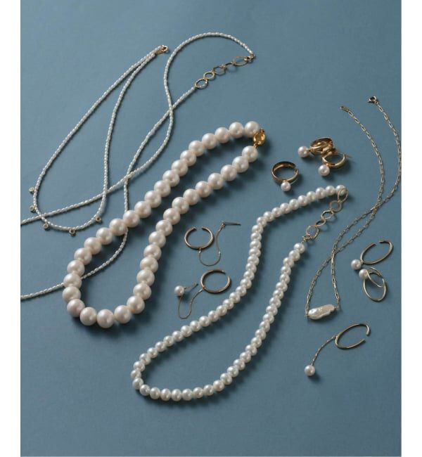 Lilas by Spick&Span「パールダエンイヤーカフ K10（片耳）」|イヤーカフ|