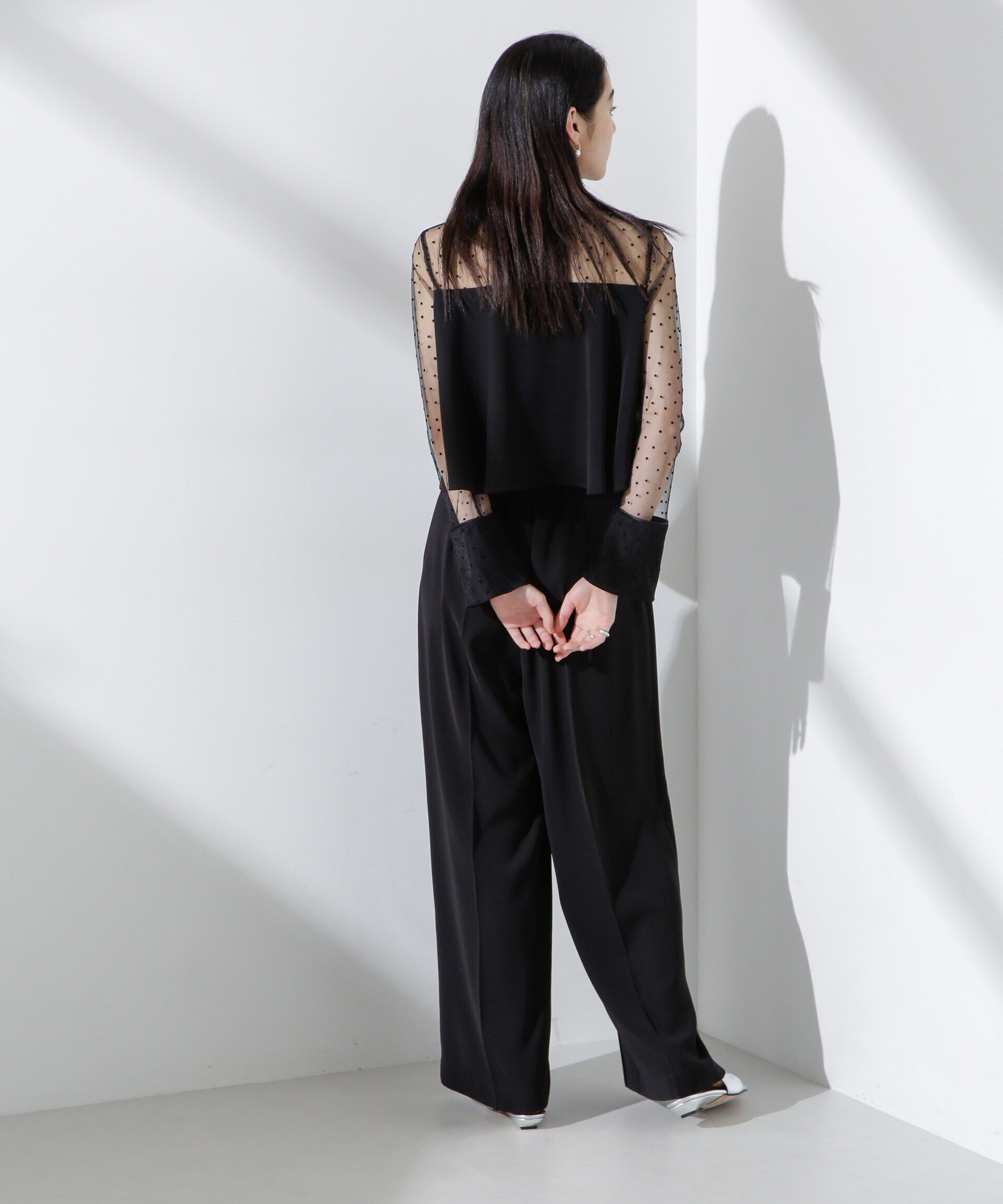 nano･universe「フロッキードットチュールセットアップ」|ワンピース|