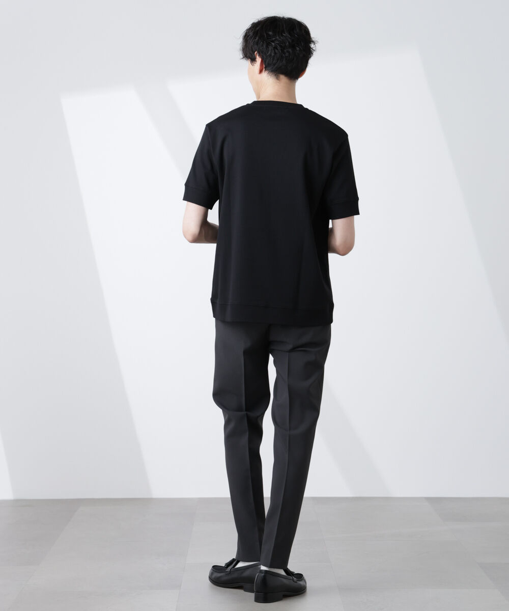 nano･universe「[FORMAL JERSEY]クルーネックカットソー半袖」|Tシャツ・カットソー|