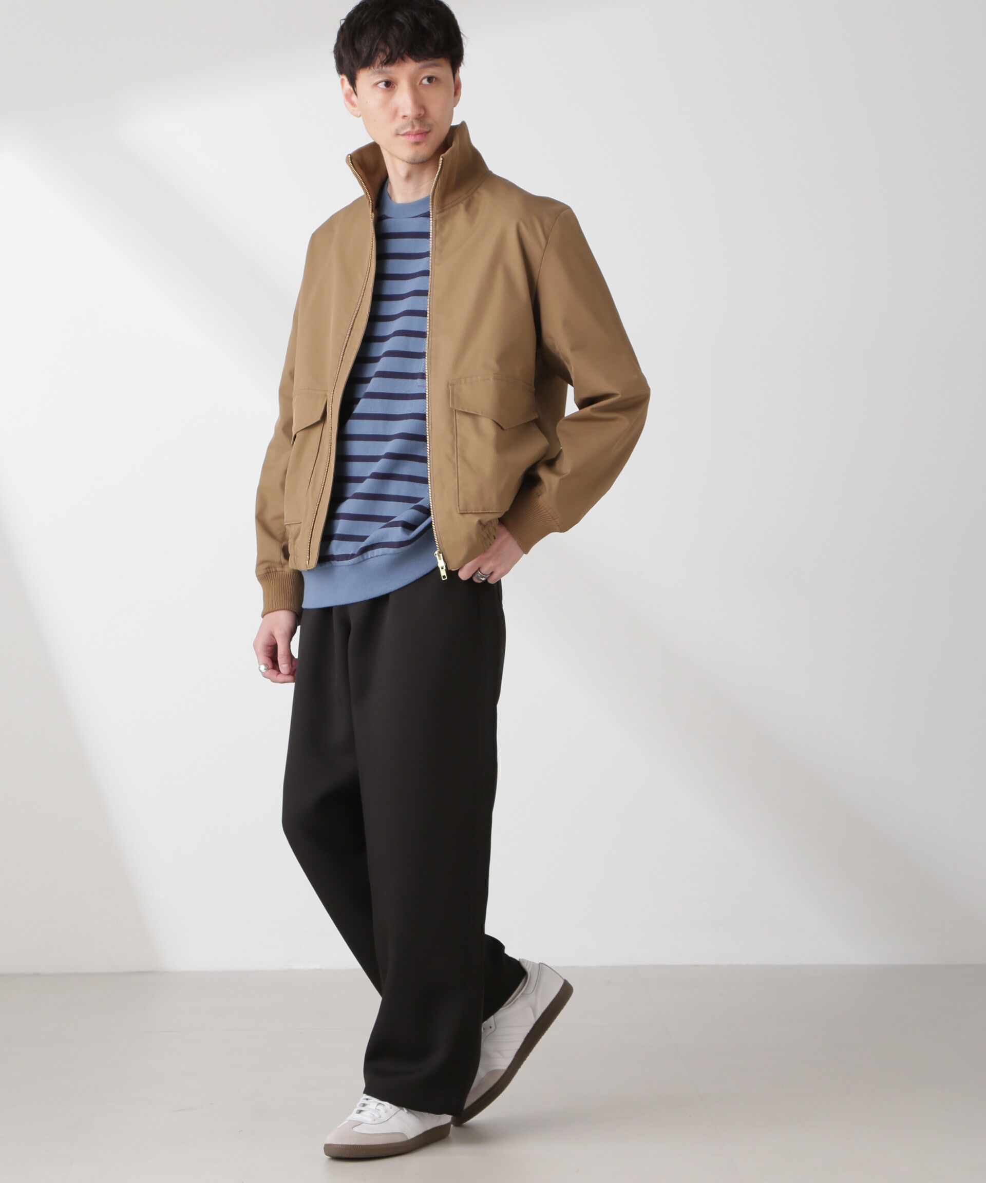  「トリプルクロス バレルレッグパンツ(セットアップ可)」|その他|