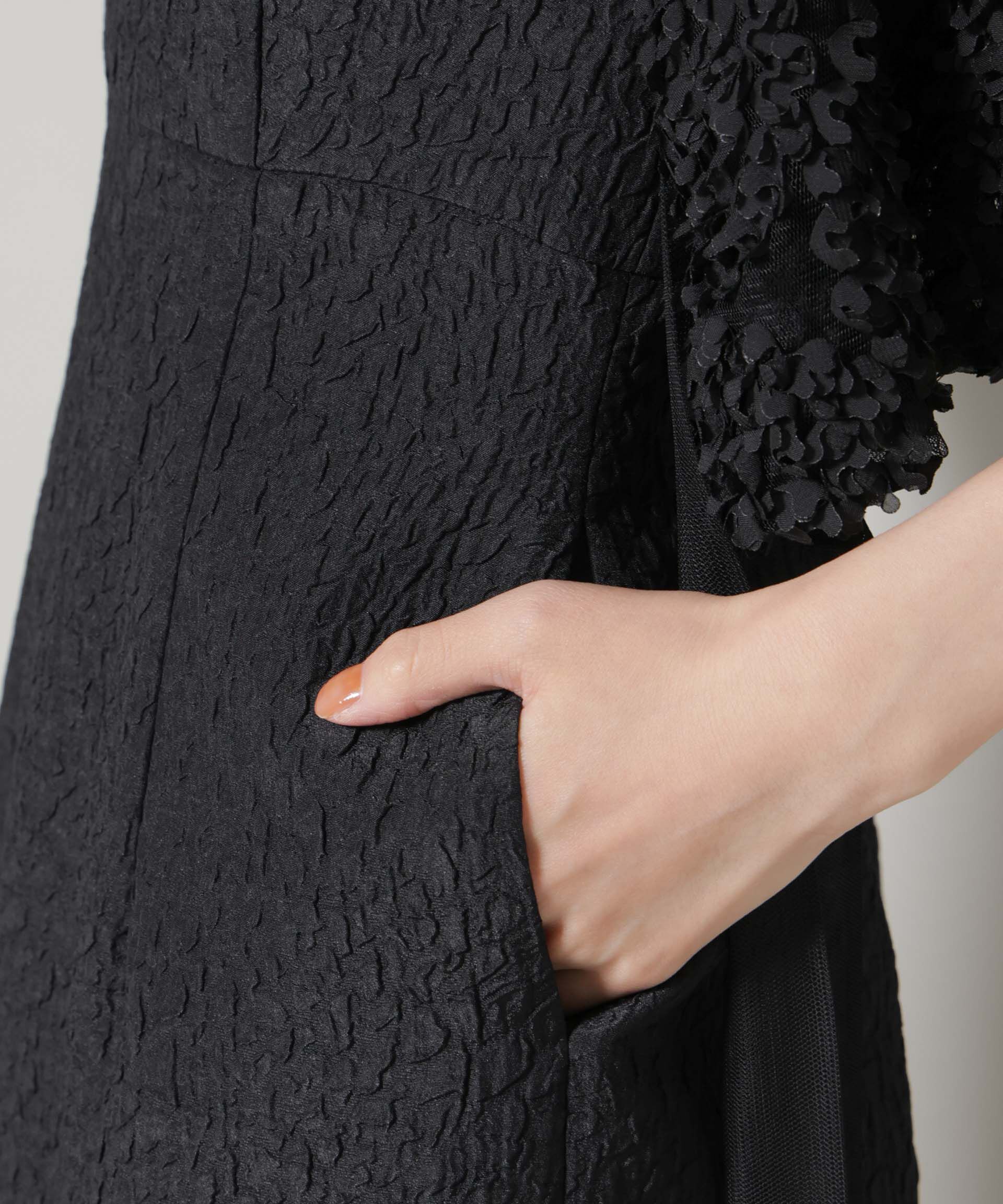 nano･universe「kaene/デザインリボンボレロセットドレス」|ワンピース|