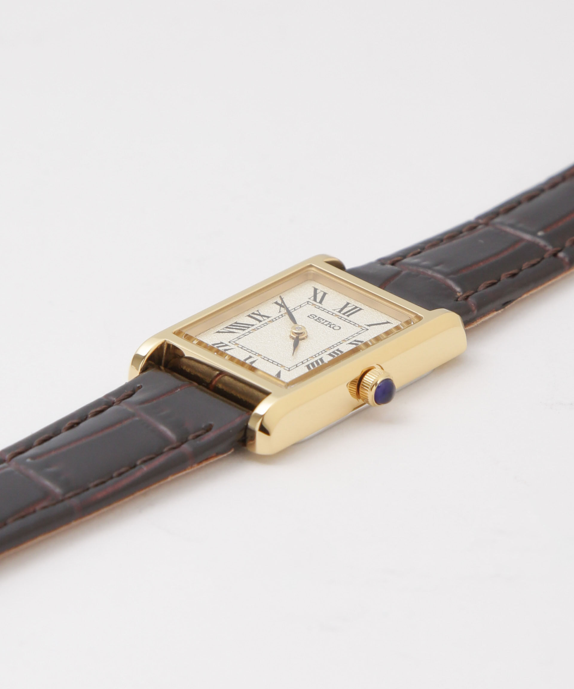 nano･universe「SEIKO/セイコー コラボレーション スクエア D.ブラウン」|腕時計|