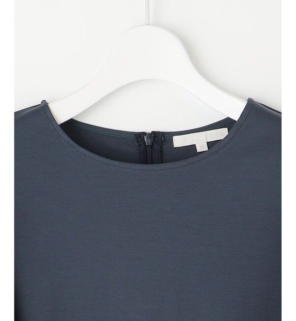 自由区「【カタログ掲載・洗える】エンブロイダリーコンビジャージ カットソー」|Tシャツ・カットソー|