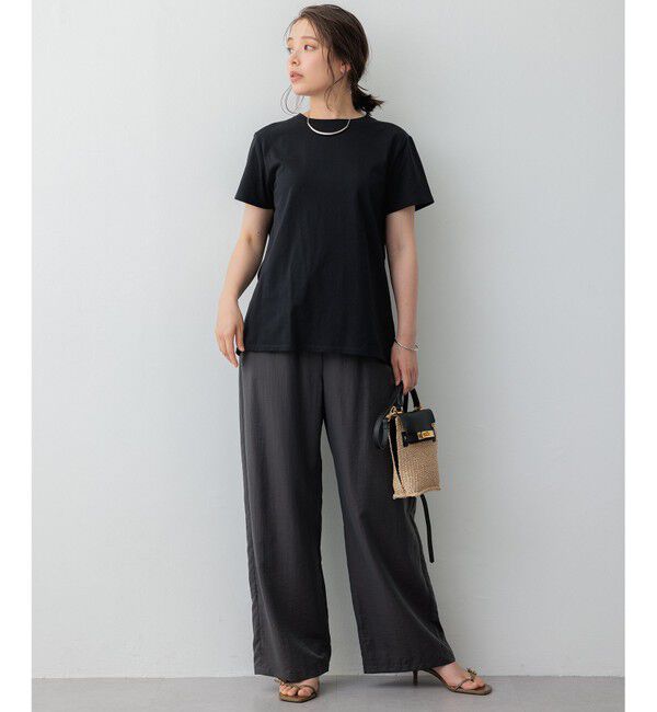 23区「【SLOW/一部店舗限定】ブライトヴィンテージクロス ワイドパンツ」|その他|