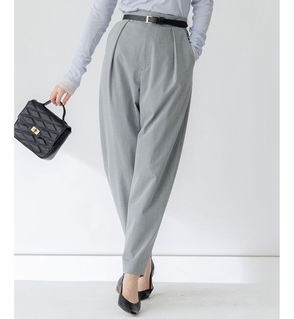 23区「【セットアップ対応/洗える】ライトクロス コクーン パンツ」|その他|ﾗｲﾄｸﾞﾚ