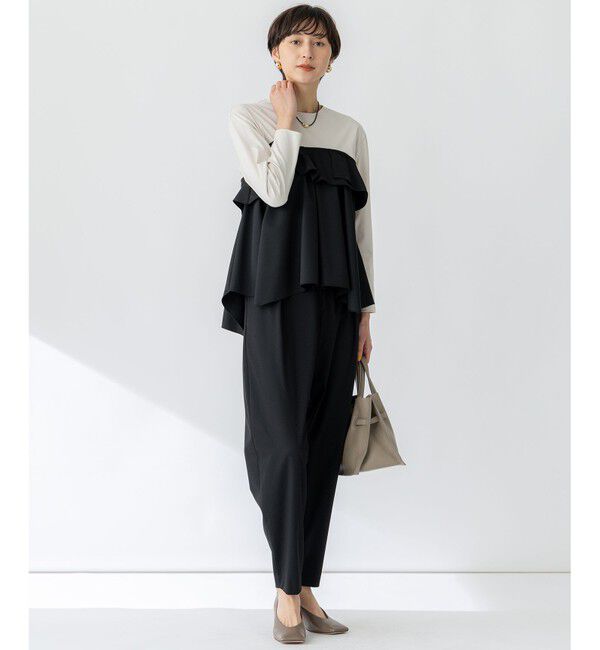 23区「【セットアップ対応/洗える】ライトクロス コクーン パンツ」|その他|