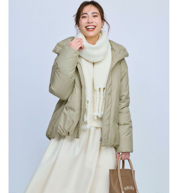 23区「【GISELe掲載】ウールカシミヤ パフスリーブ ニット」|ニット・セーター|