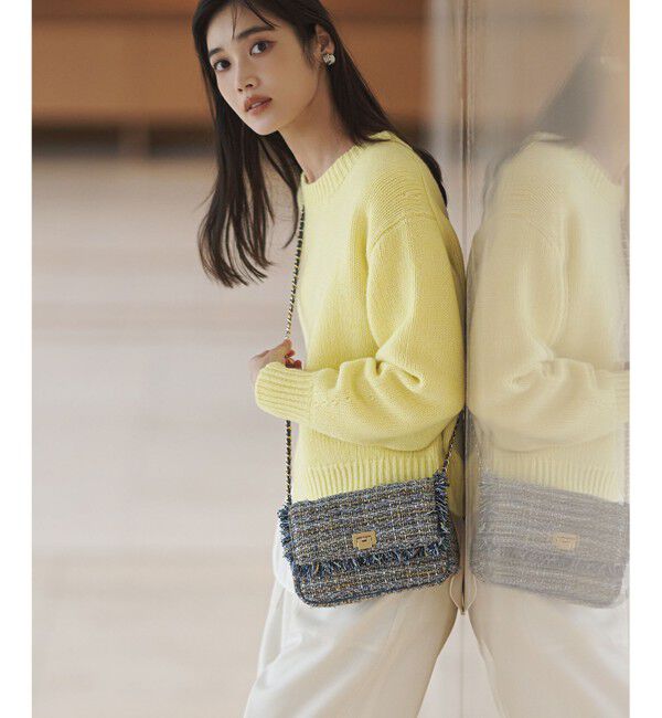 23区「【GISELe掲載】ウールカシミヤ パフスリーブ ニット」|ニット・セーター|ﾗｲﾄｲｴﾛ