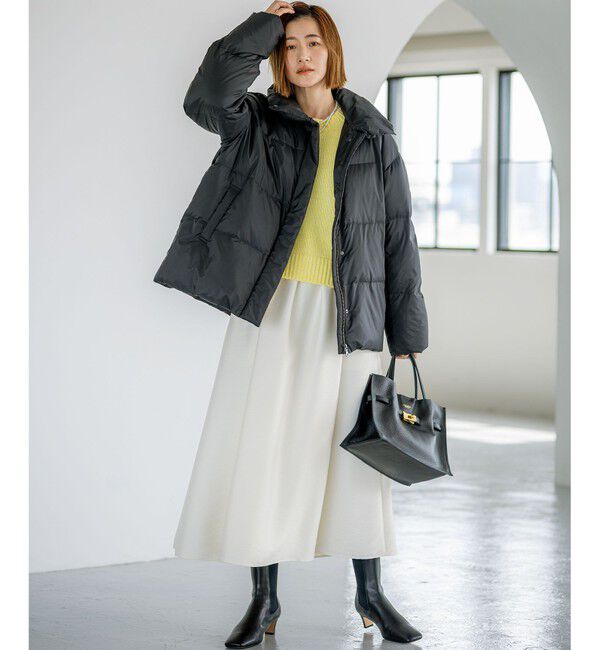 23区「【GISELe掲載】ウールカシミヤ パフスリーブ ニット」|ニット・セーター|