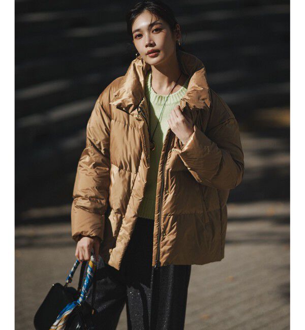 23区「【GISELe掲載】ウールカシミヤ パフスリーブ ニット」|ニット・セーター|