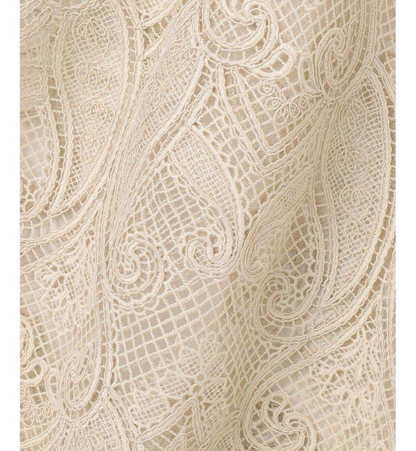 23区「【BAILA掲載】ペイズリーレース キャミソールワンピース」|ワンピース|