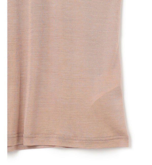 BEIGE,「Washable Silk / Hi-neck Long Sleeve T ハイネック Tシャツ」|Tシャツ・カットソー|