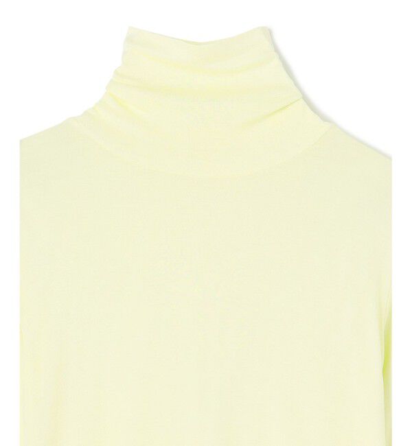 BEIGE,「Washable Silk / Hi-neck Long Sleeve T ハイネック Tシャツ」|Tシャツ・カットソー|