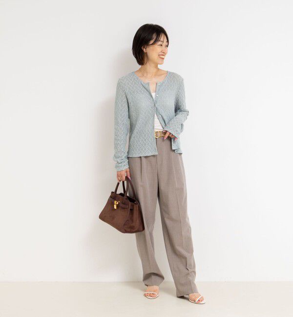 NOLLEY'S「2WAYレースカーディガン」|カーディガン|