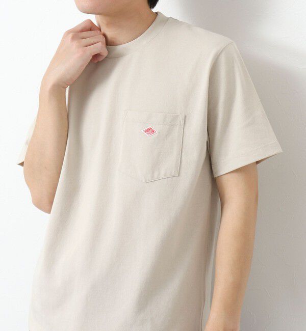 NOLLEY'S goodman「【DANTON/ダントン】POCKET T-SHIRT DT-C0198」|Tシャツ・カットソー|グレーベージュ