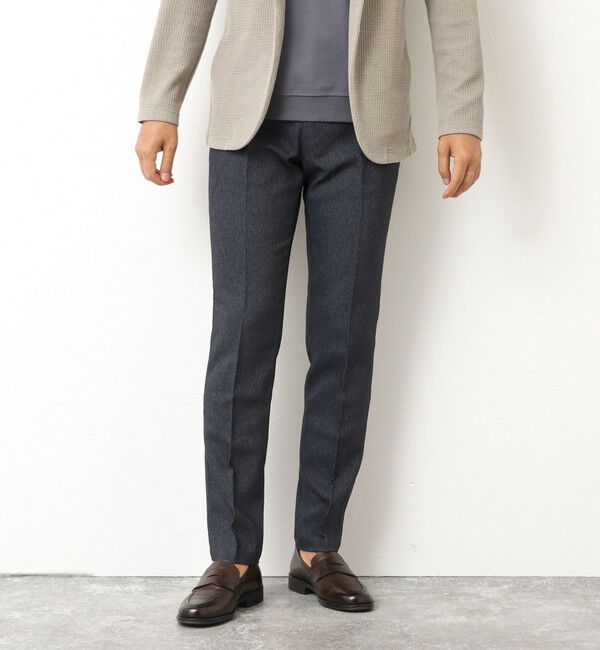 NOLLEY'S goodman「《ビジカジ対応》吸水速乾 ツイルストレッチスリムフィット 25AW」|チノ|