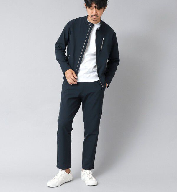 NOLLEY'S goodman「【ACTIVE SECT】《限定展開》ハイストレッチシングルライダース 25AW」|ブルゾン・スタジャン|