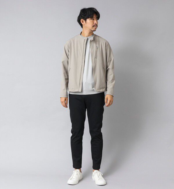 NOLLEY'S goodman「【ACTIVE SECT】《限定展開》ハイストレッチシングルライダース 25AW」|ブルゾン・スタジャン|