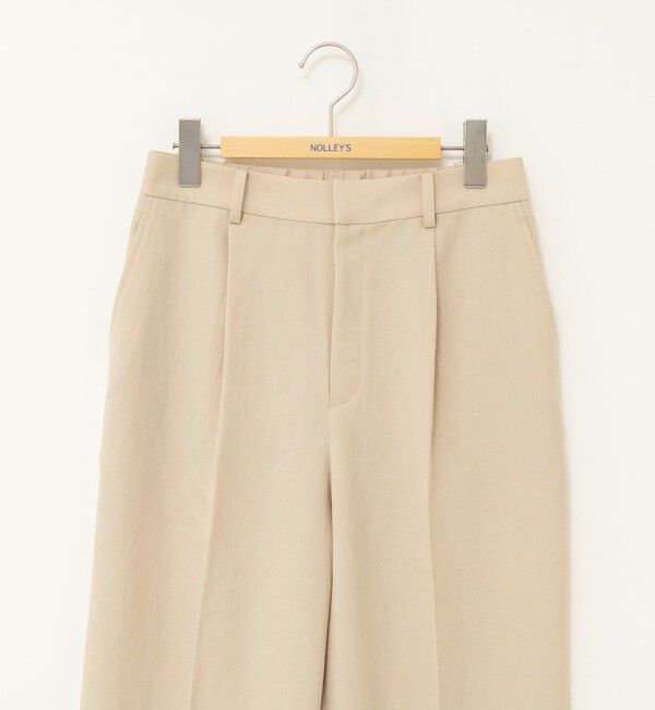 NOLLEY'S「《セットアップ対応》ウォッシャブルストレッチツイル愛されセミワイドパンツ」|その他|