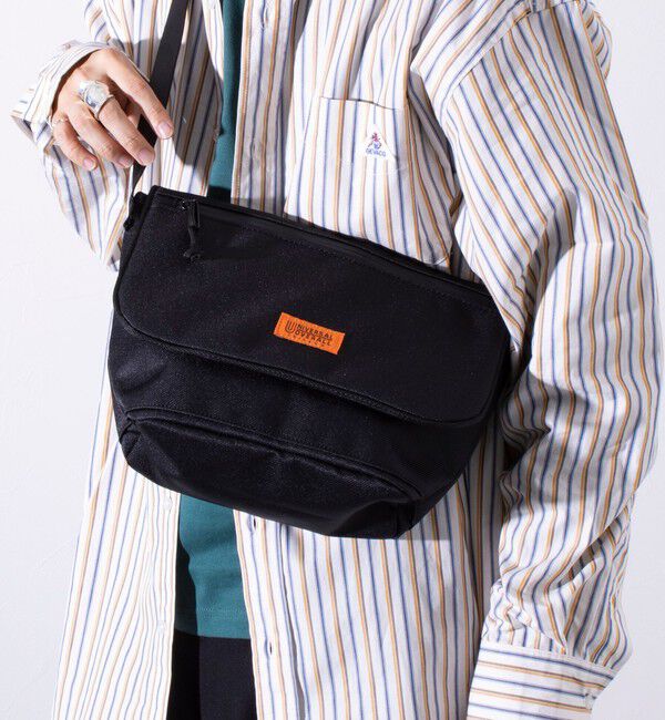 GLOSTER「【UNIVERSAL OVERALL/ユニバーサルオーバーオール】フラップショルダーバッグ」|ショルダー・メッセンジャー|