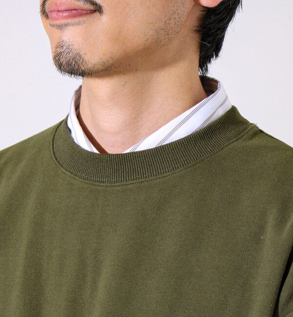 GLOSTER「【ディテールで差がつく】バックステッチサイドポケットスウェット」|スウェット・ジャージ|