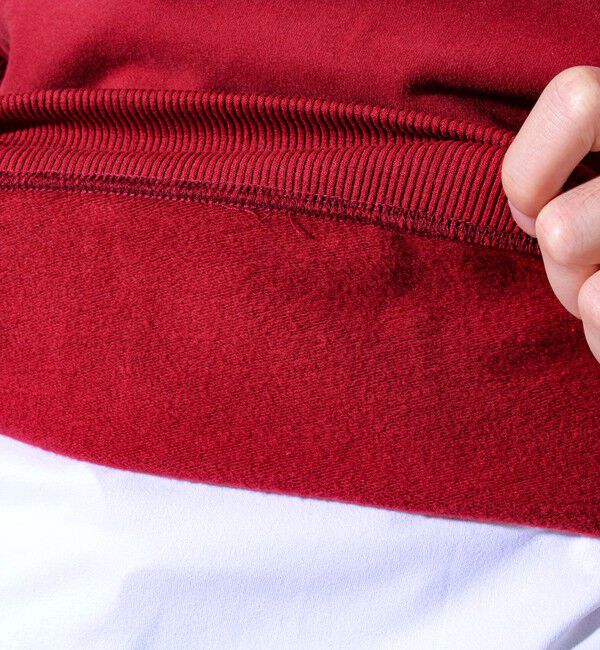 GLOSTER「【ディテールで差がつく】バックステッチサイドポケットスウェット」|スウェット・ジャージ|