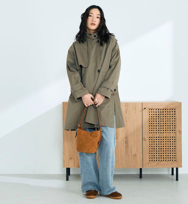 fredy emue「ミドル丈オーバートレンチコート」|トレンチコート|