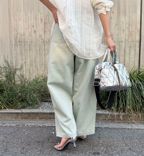 fredy emue「ライトオンスタックデニムパンツ」|デニム|