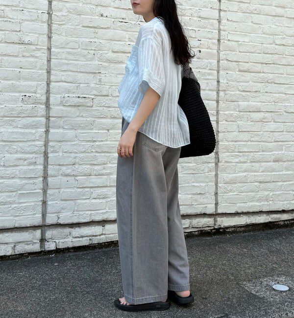 fredy emue「ライトオンスタックデニムパンツ」|デニム|