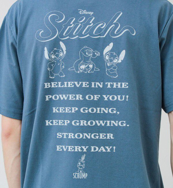 GLOSTER「【ユニセックスで着れる】ベイマックス＆スティッチ バックプリントＴ」|Tシャツ・カットソー|