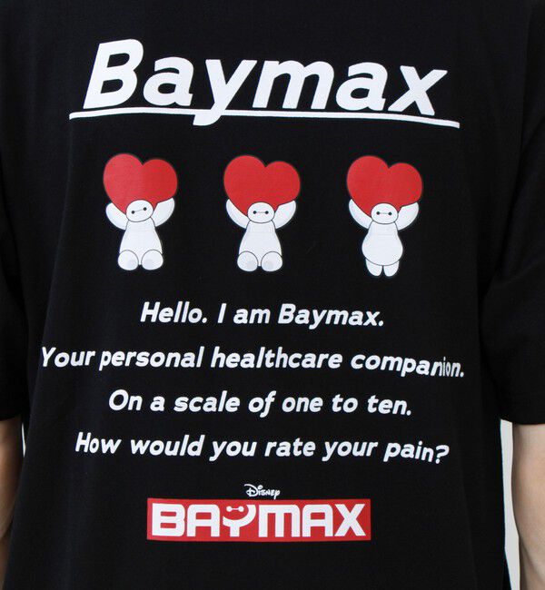 GLOSTER「【ユニセックスで着れる】ベイマックス＆スティッチ バックプリントＴ」|Tシャツ・カットソー|