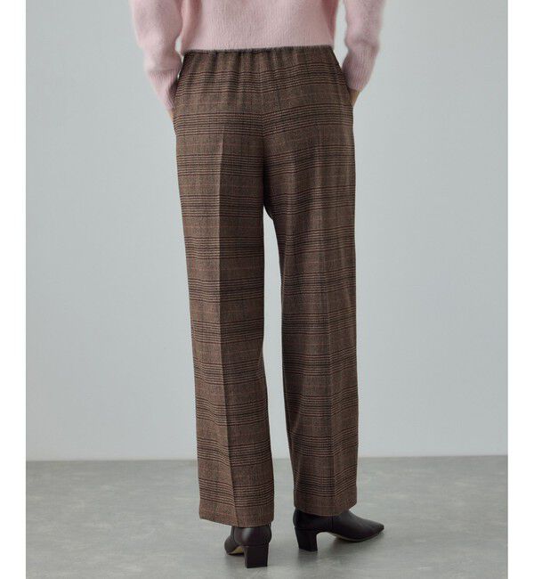 ROPE「ウールフランネルタックイージーパンツ/イージーケア・セットアップ対応」|チノ|