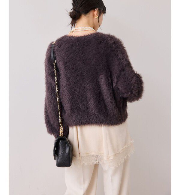 VIS「ベロアレースキャミチュニック」|チュニック|