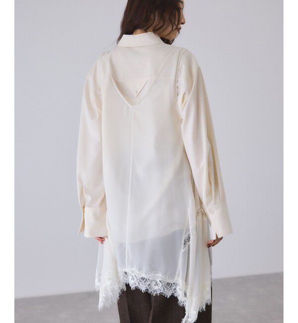 ADAM ET ROPE'「ヘムレースシアージレ」|シャツ・ブラウス|