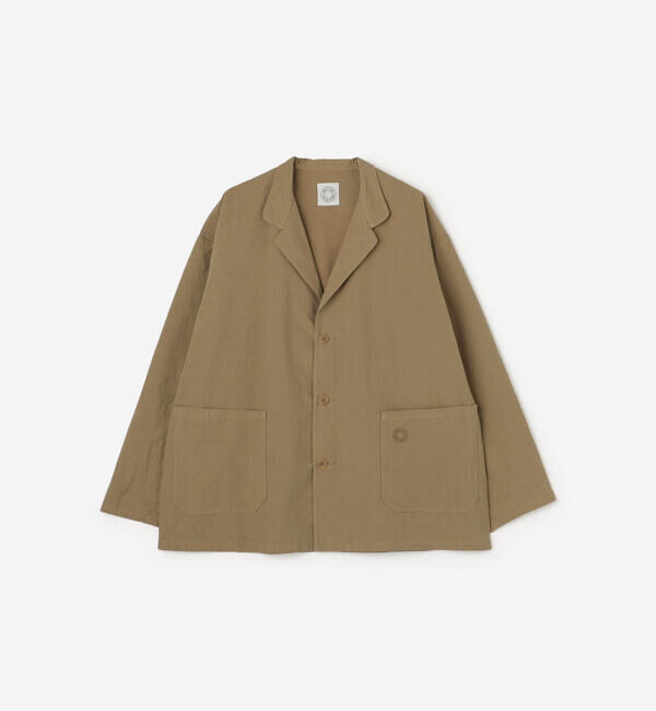 ORCIVAL「ORCIVAL | ガーメントダイ コットン ノッチドラペルジャケット MEN」|その他|BEIGE系1