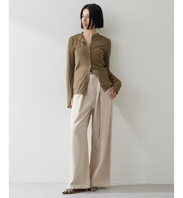  「デニムタックパンツ」|デニム|