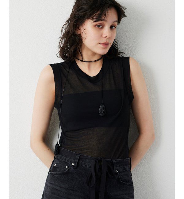  「シアータンクプルオーバー」|Tシャツ・カットソー|