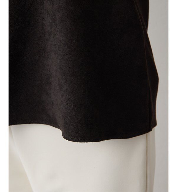 Drawing Numbers「【Drawing Numbers】フェイクスエードタンクブラウス」|シャツ・ブラウス|