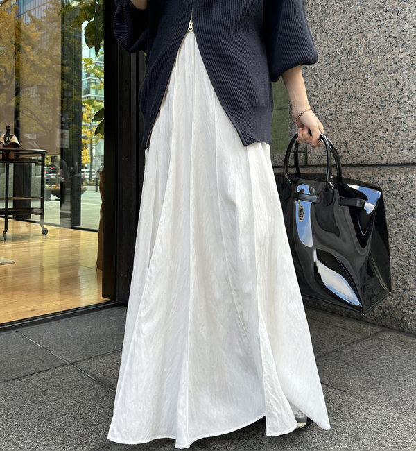  「パネルプリーツスカート」|スカート|