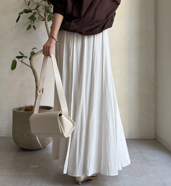  「パネルプリーツスカート」|スカート|